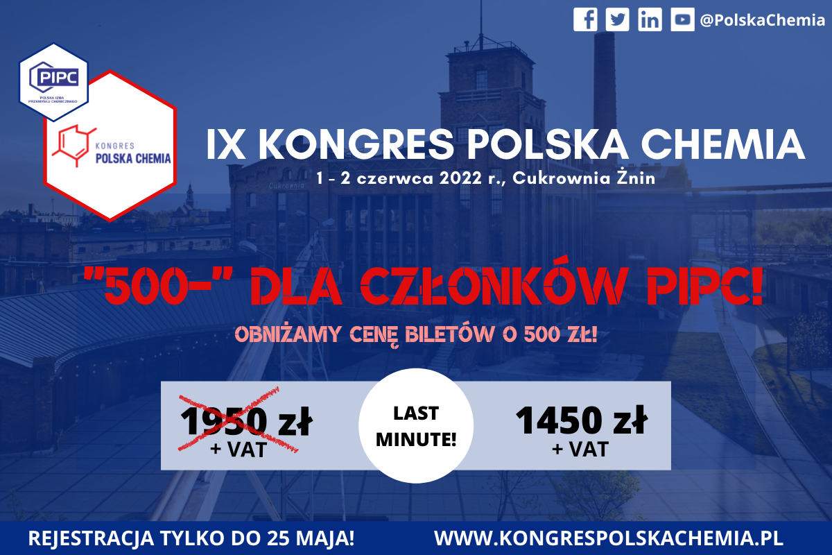 IX KONGRES POLSKA CHEMIA - zarejestruj się!